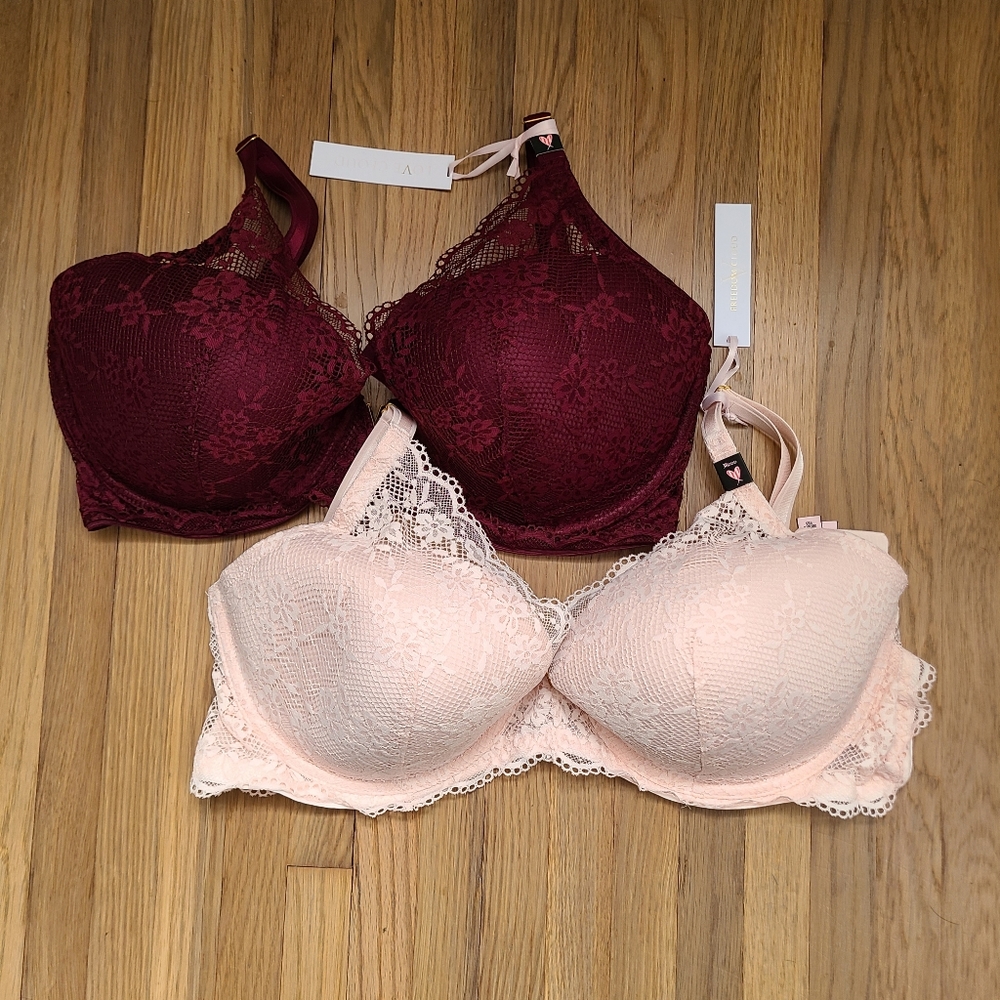 Victoria Secret Love Cloud Plunge 38DDD New